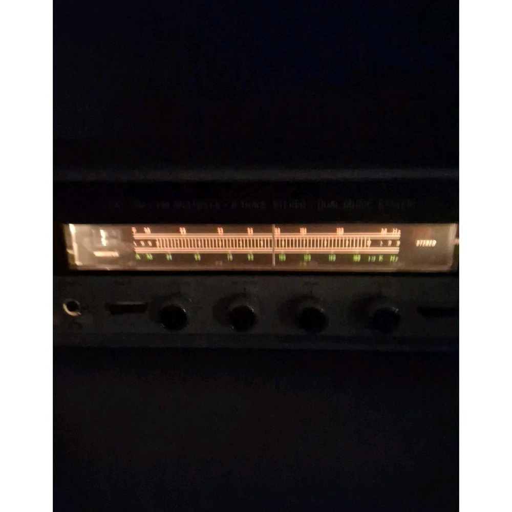 Vintage Electrophonic T344 AM/FM stereo 8-Track Player System Receiver Silver